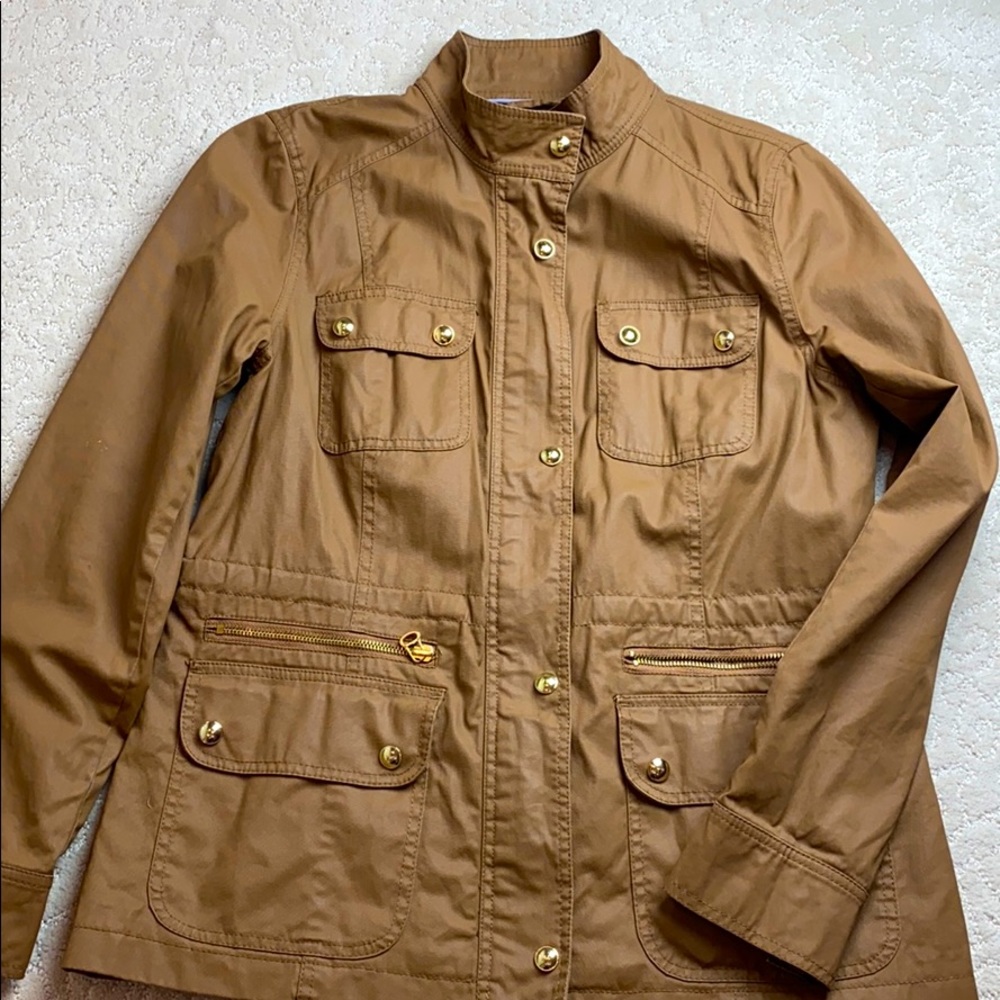 Tommy Hilfiger Carmel Tan Utility Jacket